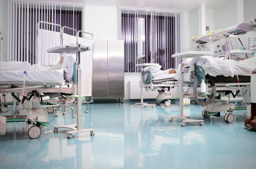 Equipment ICU room